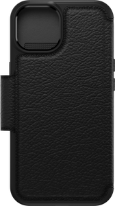 Otterbox Strada Apple iPhone 14 Book Case Leer Zwart