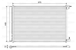 Condensor, airconditioning 814468