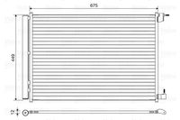 Condensor, airconditioning 814468