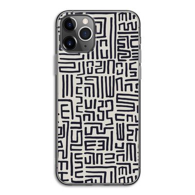 Moroccan Print: iPhone 11 Pro Transparant Hoesje