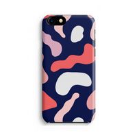 Memphis Shapes Pink: iPhone 8 Volledig Geprint Hoesje