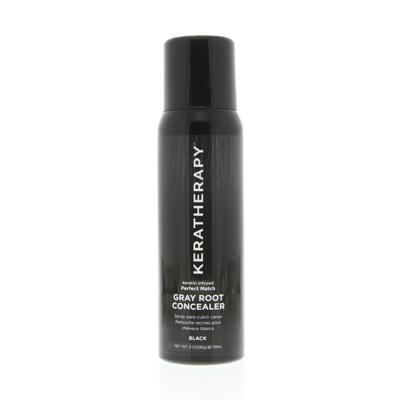 Keratherapy Root Concealer Gray Root Concealer Black