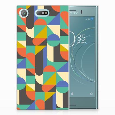 Sony Xperia XZ1 Compact | TPU bumper | Funky Retro