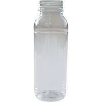 Fles | petfles | Gerecycled PET | zonder dop | 330ml | transparant | 240 stuks