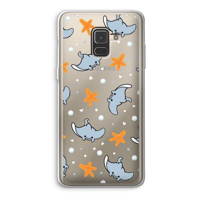 Manta: Samsung Galaxy A8 (2018) Transparant Hoesje