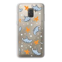 Manta: Samsung Galaxy A8 (2018) Transparant Hoesje