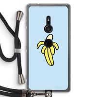 Banana: Sony Xperia XZ2 Transparant Hoesje met koord Banana: Sony Xperia XZ2 Transparant Hoesje met koord