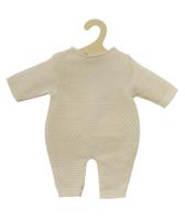 Heless Rompertje gebreid ecru (28-35cm)