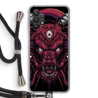 Hell Hound and Serpents: Samsung Galaxy A32 5G Transparant Hoesje met koord