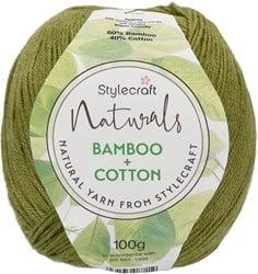 Stylecraft Naturals - Bamboo + Cotton DK 7253 Moss