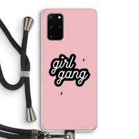 Girl Gang: Samsung Galaxy S20 Plus Transparant Hoesje met koord