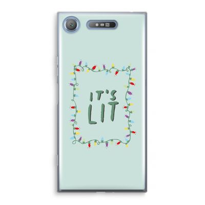 It's Lit: Sony Xperia XZ1 Transparant Hoesje