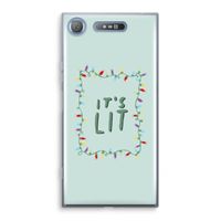 It's Lit: Sony Xperia XZ1 Transparant Hoesje