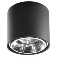 Plafondlamp TIUBE zwart