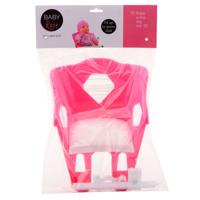 Baby Rose - poppen fietszitje 25 x 22 x 20 roze Baby Rose - poppen fietszitje 25 x 22 x 20 roze