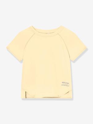 Praktisch T-shirt met verkoelend effect MATBJERGI MINI A TURE pastelgeel