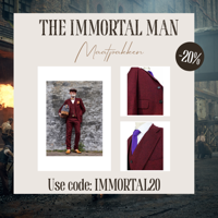 Maatpak Voor Heren | 3-delig Pak | Rood Barleycorn | Scudboat | Peaky Blinders | Peaky Blinders