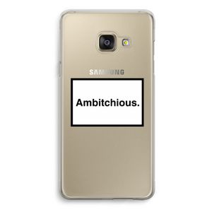 Ambitchious: Samsung Galaxy A3 (2016) Transparant Hoesje