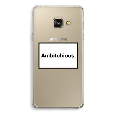 Ambitchious: Samsung Galaxy A3 (2016) Transparant Hoesje