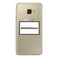 Ambitchious: Samsung Galaxy A3 (2016) Transparant Hoesje Ambitchious: Samsung Galaxy A3 (2016) Transparant Hoesje