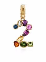 Dolce & Gabbana pendentif Number 2 en or 18ct orné de pierres