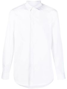 Jil Sander chemise en coton à manches longues - Blanc