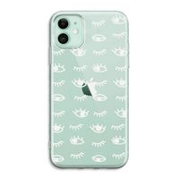Eye pattern #3: iPhone 11 Transparant Hoesje