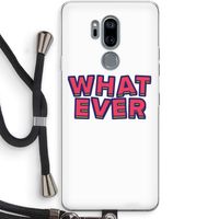 Whatever: LG G7 Thinq Transparant Hoesje met koord