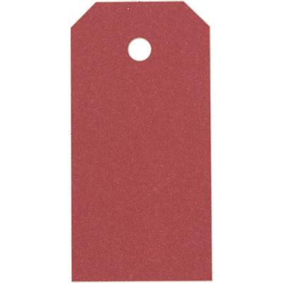 Creativ Company Manilla-labels, afm 4x8 cm, 250 gr, rood, 20 stuk/ 1 doos