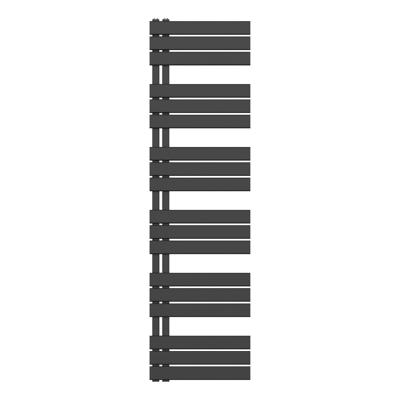Handdoekradiator BWS Boss Links aansluiting 890W 180x50 cm Mat Zwart Boss & Wessing