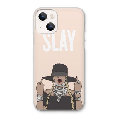 Slay All Day: iPhone 13 Transparant Hoesje