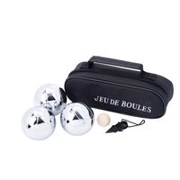 Jeu de boules set 3 ballen/1 but in draagtas   -