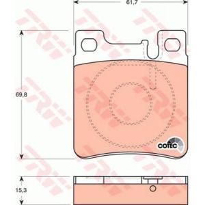 Trw Remblokset GDB1123