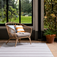 Laura Ashley - Lille Dove Grey outdoor 480004 - 140x200 cm Vloerkleed Laura Ashley - Lille Dove Grey outdoor 480004 - 140x200 cm Vloerkleed