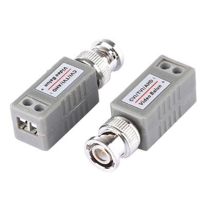 2 stk 202E-HD-CVI/TVI/AHD 1CH passieve Video Balun coax Adapter