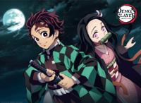 Poster Demon Slayer Tanjiro and Nezuko 52x38cm Poster Demon Slayer Tanjiro and Nezuko 52x38cm