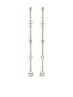 Yoko London boucles d'oreilles Trend Freshwater en or jaune 18ct