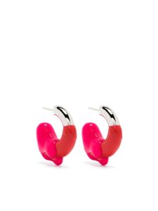 Sunnei boucles d'oreilles mini Double - Rose