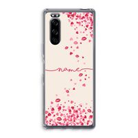 Hartjes en kusjes: Sony Xperia 5 Transparant Hoesje Hartjes en kusjes: Sony Xperia 5 Transparant Hoesje