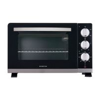 Inventum OV226C grill-oven 22 l 1380 W Zwart, Zilver - thumbnail