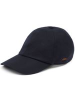 Zegna casquette en laine - Bleu