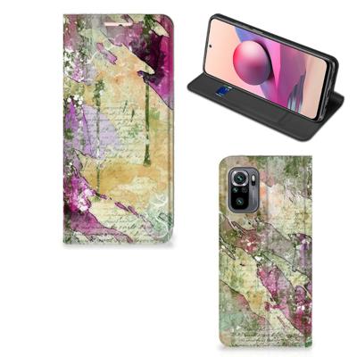 Bookcase Xiaomi Redmi Note 10 4G | 10S | Poco M5s Letter Painting Bookcase Xiaomi Redmi Note 10 4G | 10S | Poco M5s Letter Painting