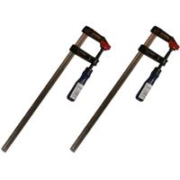 Lijmklem - 8x stuks - metaal - 30 x 5 cm - hobbyklem - groot