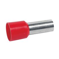 Adereindhulzen 10 mm2 Rood 100 Stuks