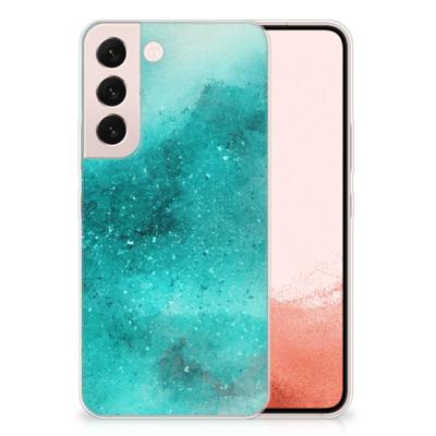Smartphone hoesje Samsung Galaxy S22 Painting Blue