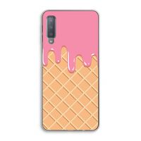 Ice cream: Samsung Galaxy A7 (2018) Transparant Hoesje