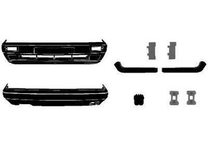 Voorbumper Kompleet Kit 8/89+ Golf 5813472