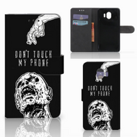 Portemonnee Hoesje Samsung Galaxy J4 2018 Zombie - thumbnail