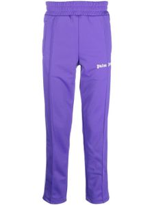 Palm Angels pantalon de jogging à logo imprimé - Violet