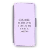 Gek: iPhone 12 Pro Max Flip Hoesje